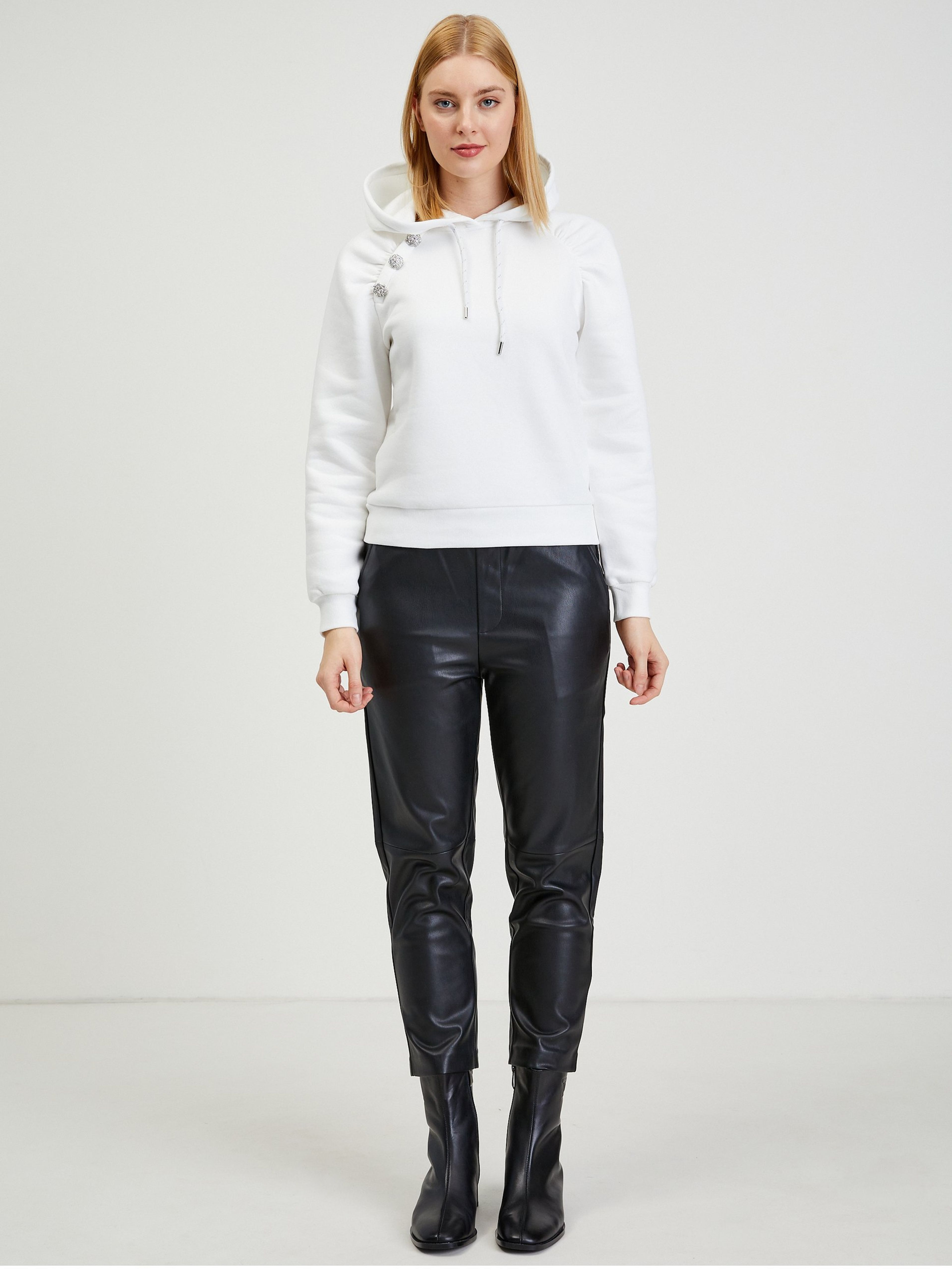 Weißer Damen Hoodie ORSAY