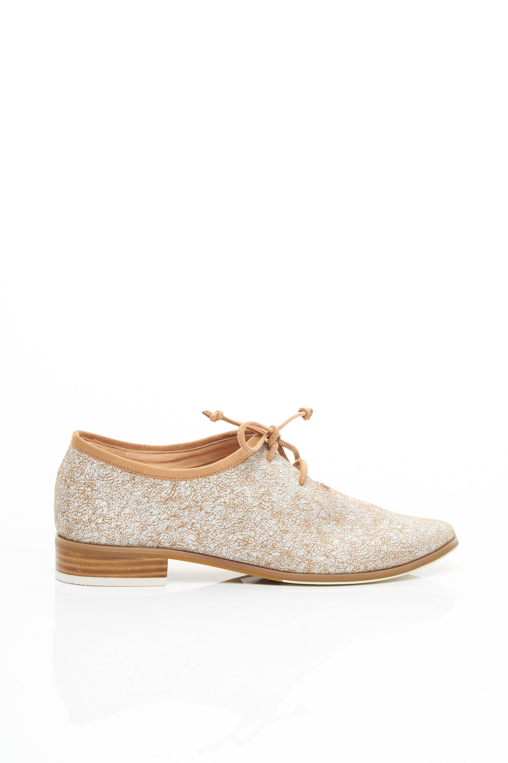 Fugitive By Francesco Rossi Derby Femme couleur beige