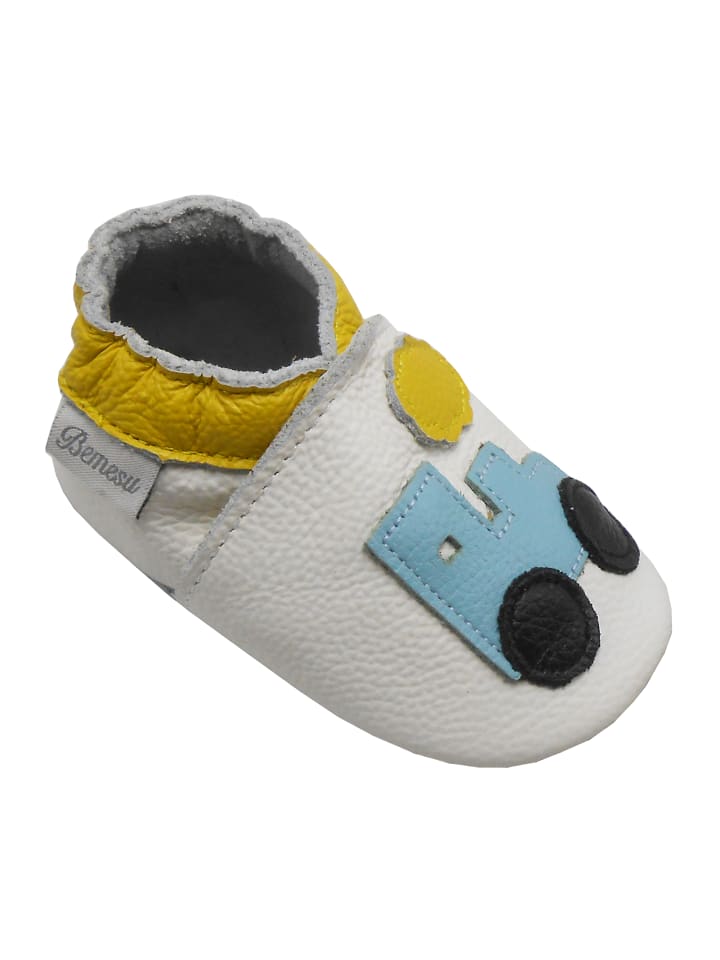 Yalion Baby Krabbelschuhe in Zug Weiß günstig kaufen