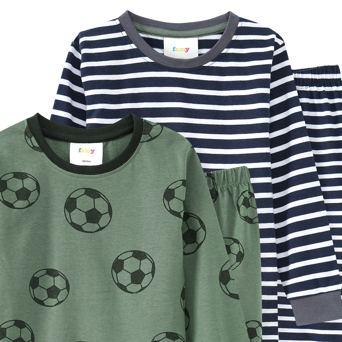 2 Jungen Schlafanzüge im Set