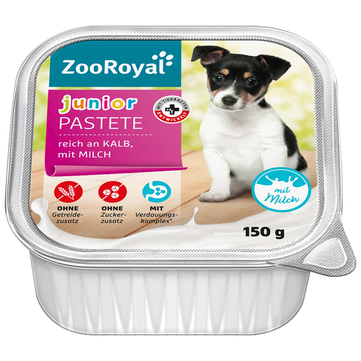 ZooRoyal Pastete Junior Kalb mit Milch kaufen