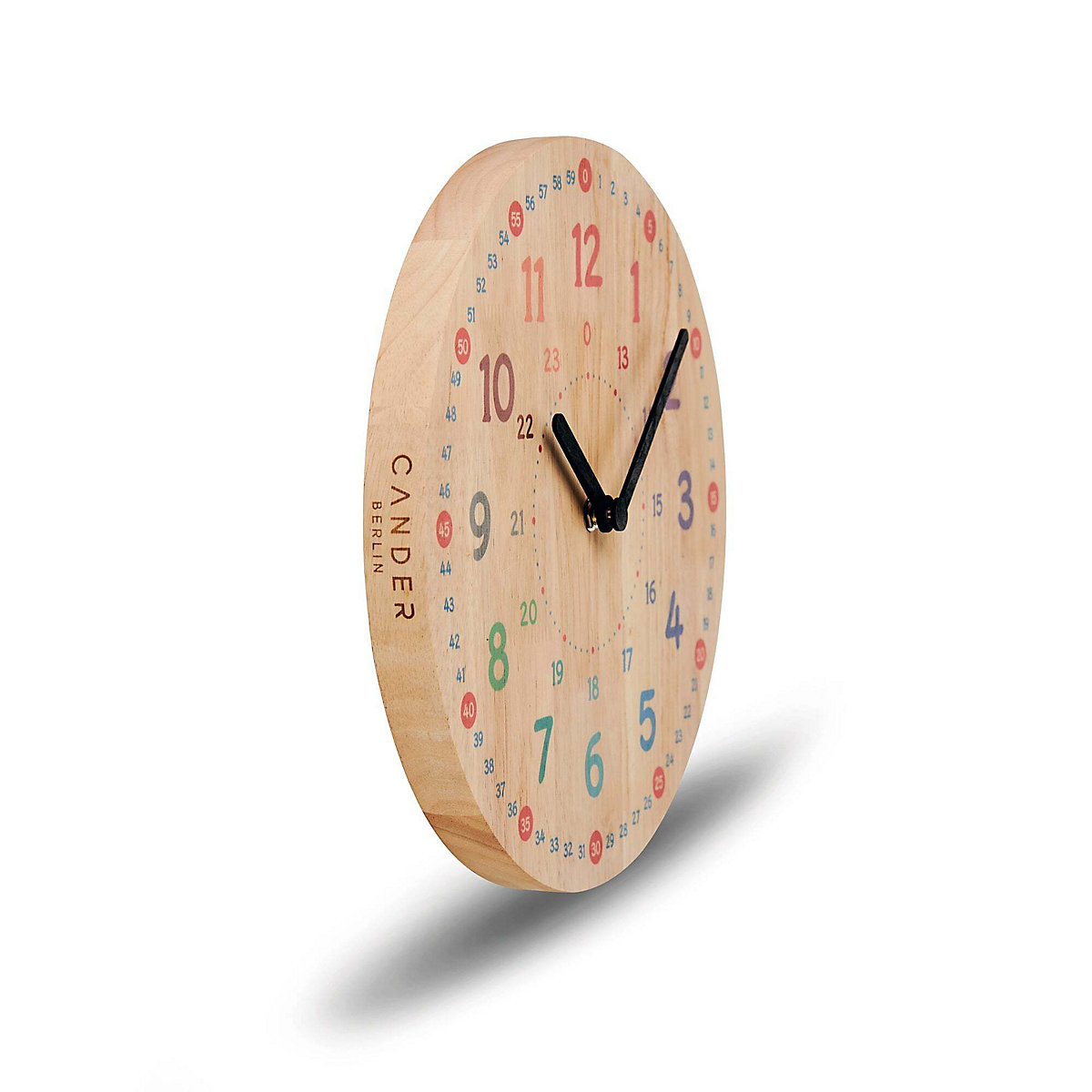 Lautlose Wanduhr