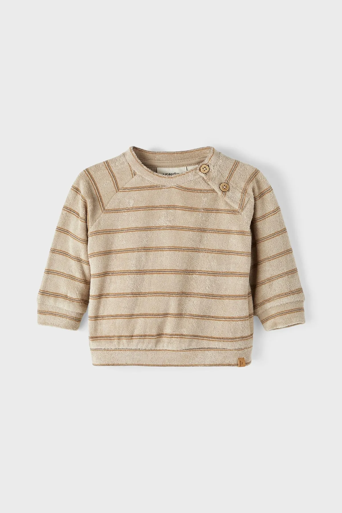 Lil&' Atelier  Sweatshirt - Weiß - Regular Fit