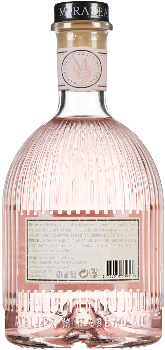 Mirabeau Dry Rosé Gin 0,7 Liter
