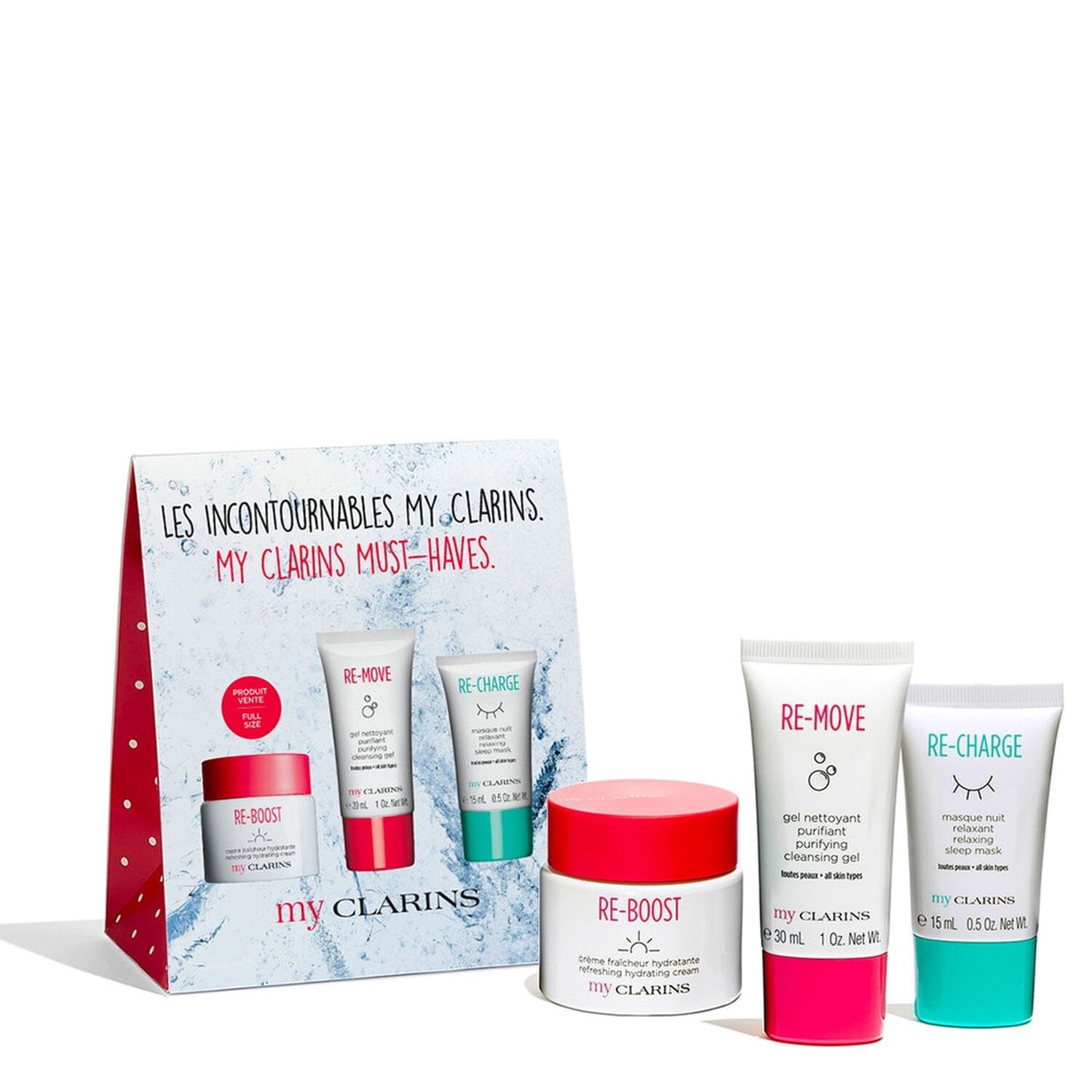 My Clarins My Clarins Re-Boost Coffret Soin hydratation visage