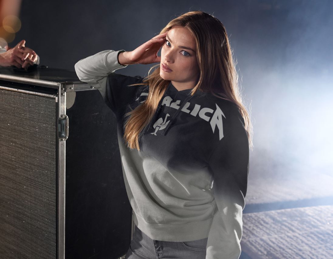 Metallica cotton hoodie, ladies