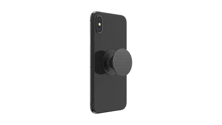 PopGrip Knurled Texture Black