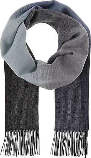 FRAAS Wollschal mit Colour Blocks und Ombré-Effekt