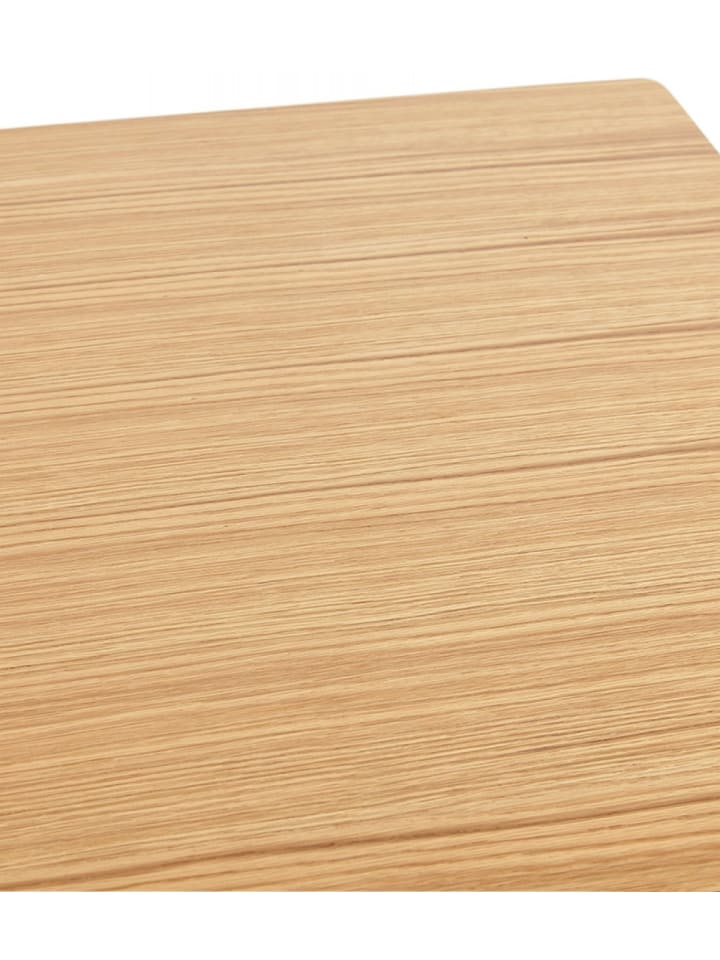 KADIMA DESIGN Stehtisch Holz Metall Kombination | Bar Tisch mit Naturholzplatte in Beige günstig kaufen