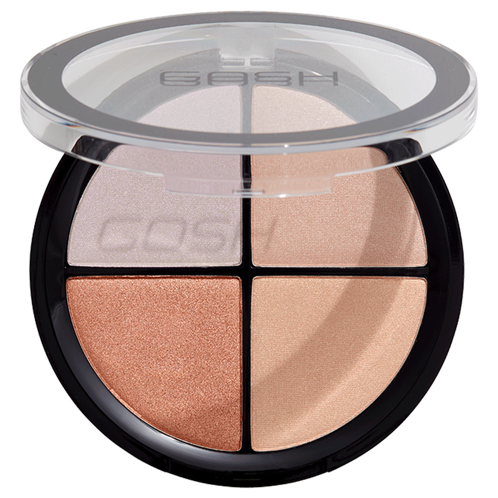 gosh copenhagen Strobe'n Glow Kit Palette 4 en 1 pour le strobing