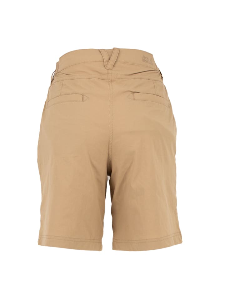 Jack Wolfskin Hose Desert Shorts Hiking in Braun günstig kaufen 36