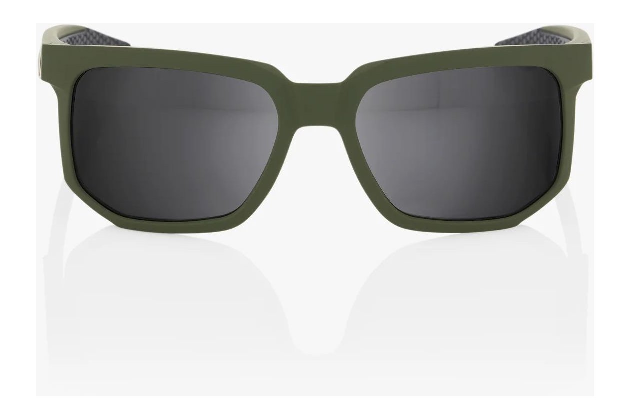 100 Percent Centric Soft Tact Army Green / Black Mirror Lens