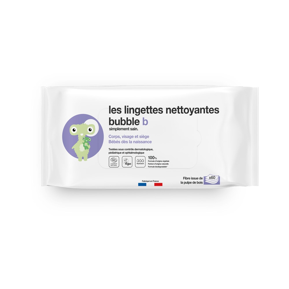 bubble b les lingettes nettoyantes bubble b Hygiène et soin