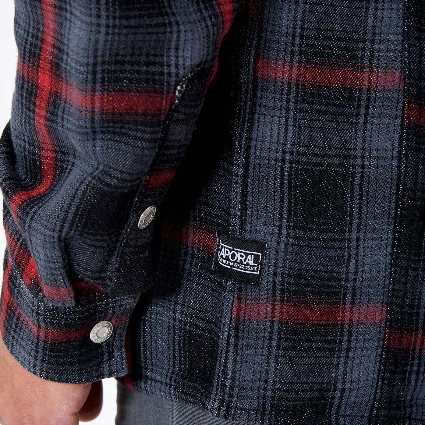 ROONY  Chemise à carreaux Homme en 100% coton