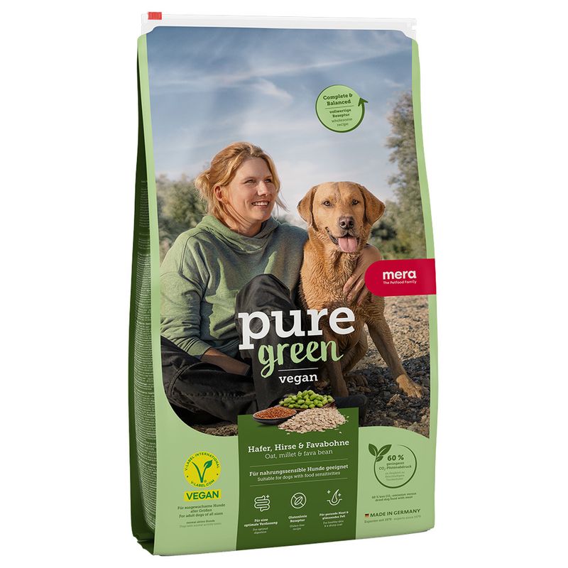 mera pure green Adult vegan Hafer, Hirse & Favabohne