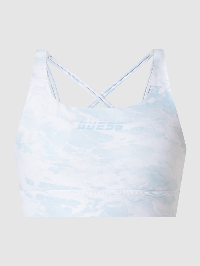 Bustier mit Stretch-Anteil in hellblau