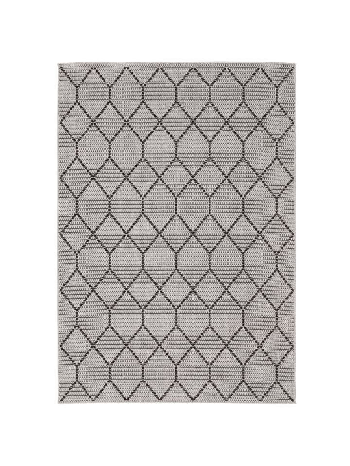 Pergamon In & Outdoor Teppich Marbella Modern in Grijs günstig kaufen