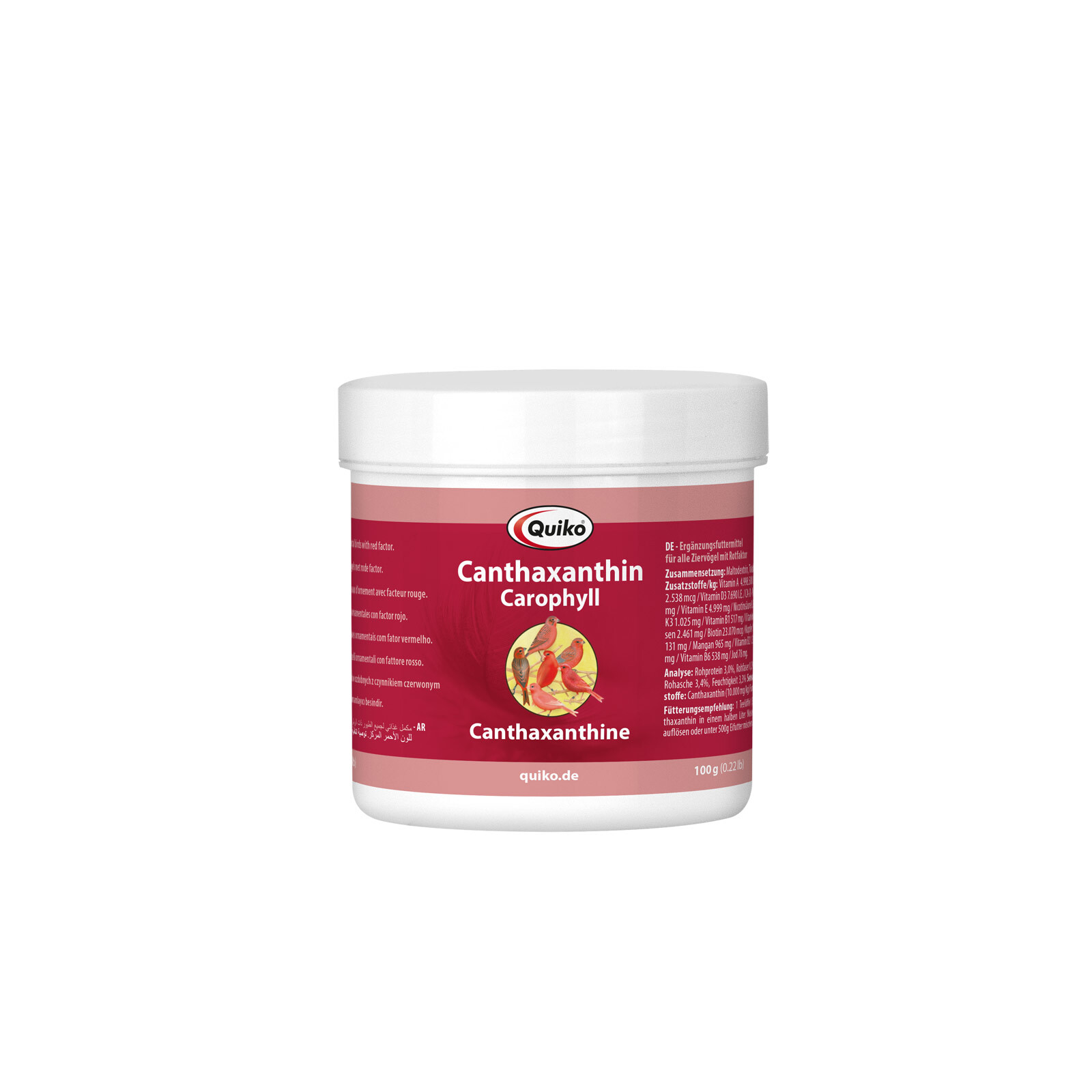 Quiko Ergänzungsfutter Quiko Canthaxanthin 100 g