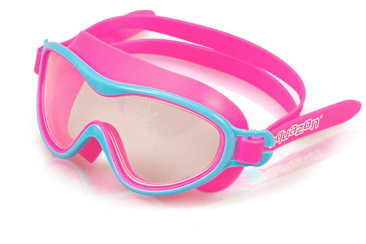 AQUAZON Taucherbrille WAVE Junior Kinder Schwimmbrille, Schnorchelbrille, 3-7 Jahre