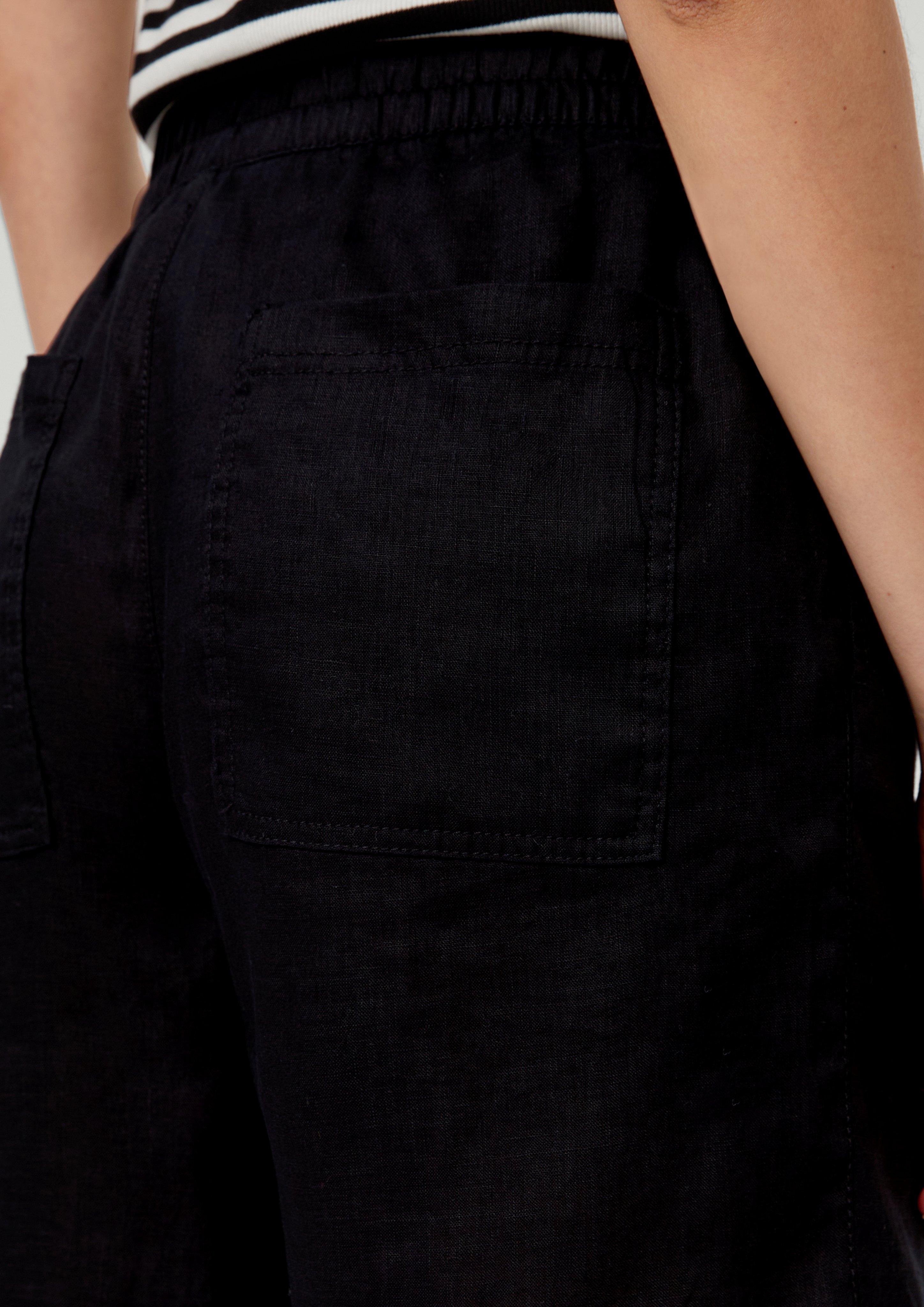 Wide Leg: Shorts aus Leinen  2130965-9999