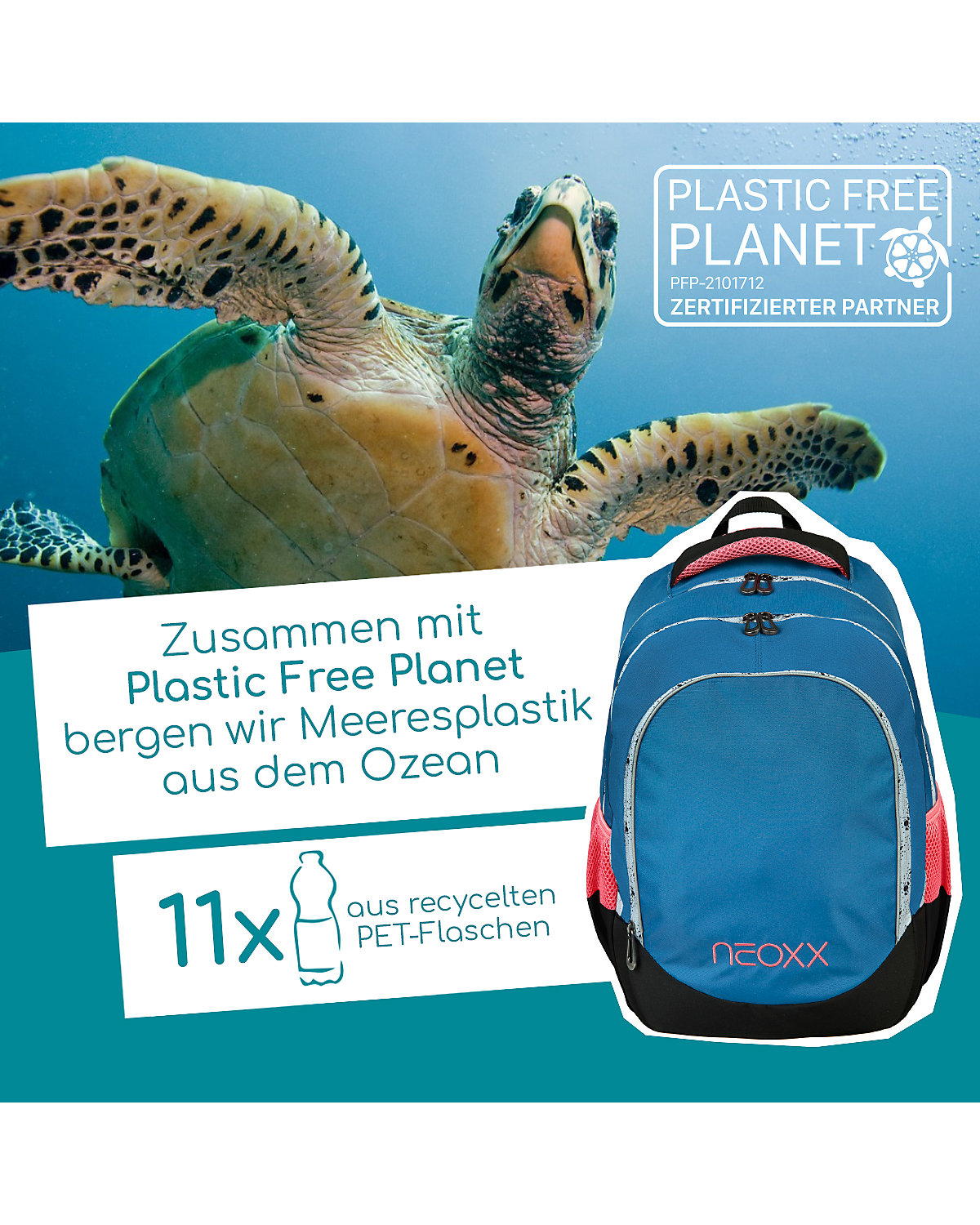 Schulrucksack Fly Splash (2023)
