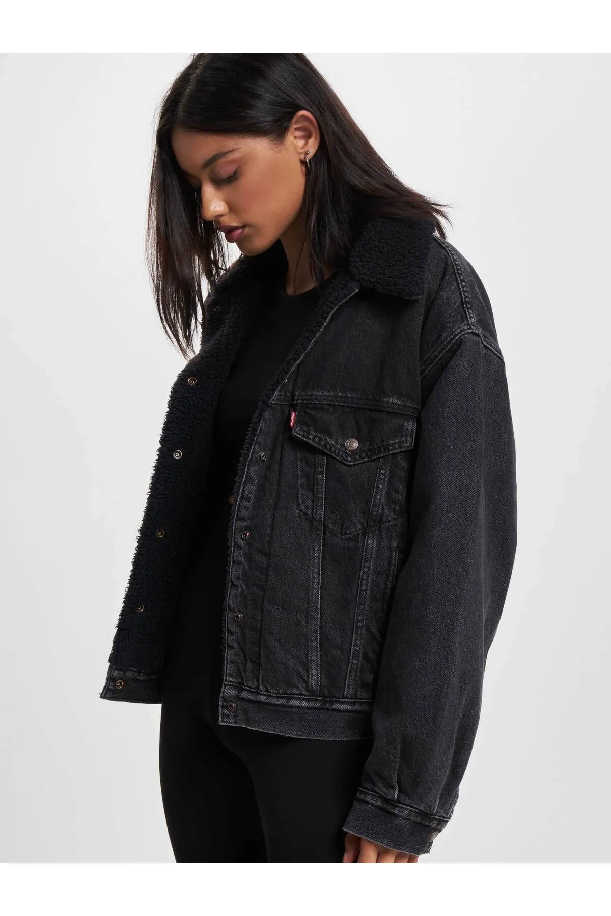 Levi&'s  Winterjacke - Schwarz - Basic