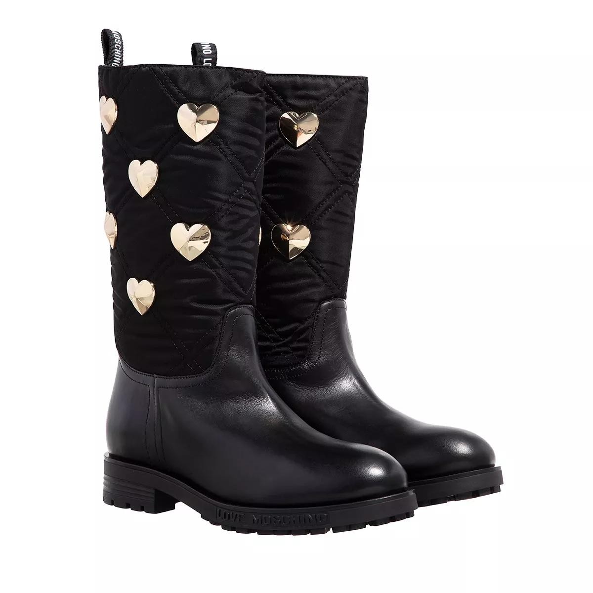 MOSCHINO Stiefeletten schwarz Stiefel