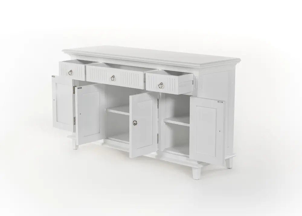 Novasolo Buffet Skansen Buffetschrank mit 4 Türen und 3 Schubladen