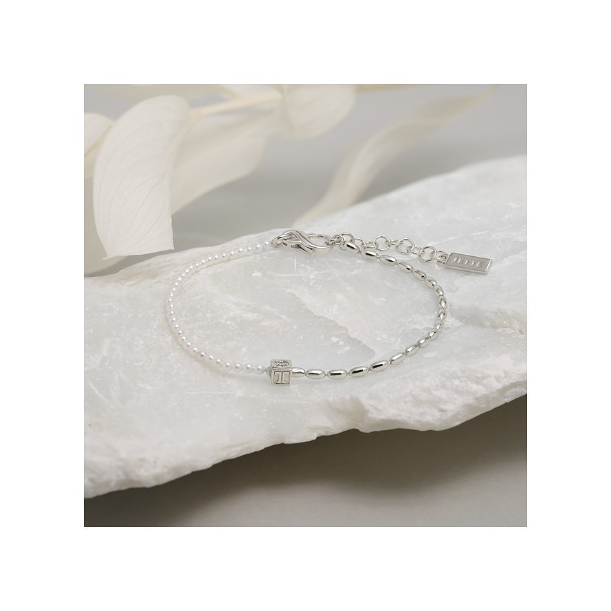 JETTE Armband NUGGET PEARL
