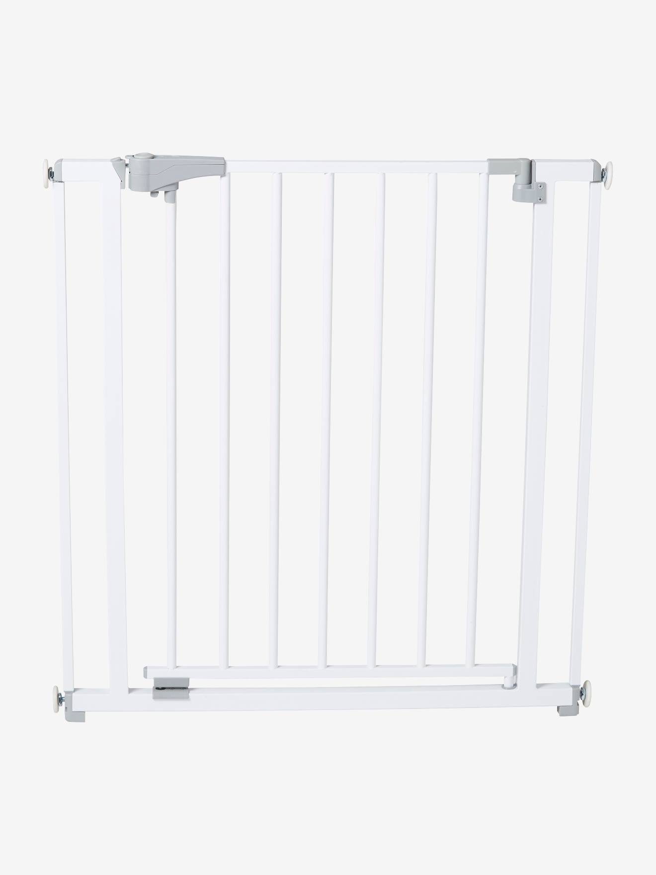 Barrière de sécurité VERTBAUDET en métal blanc