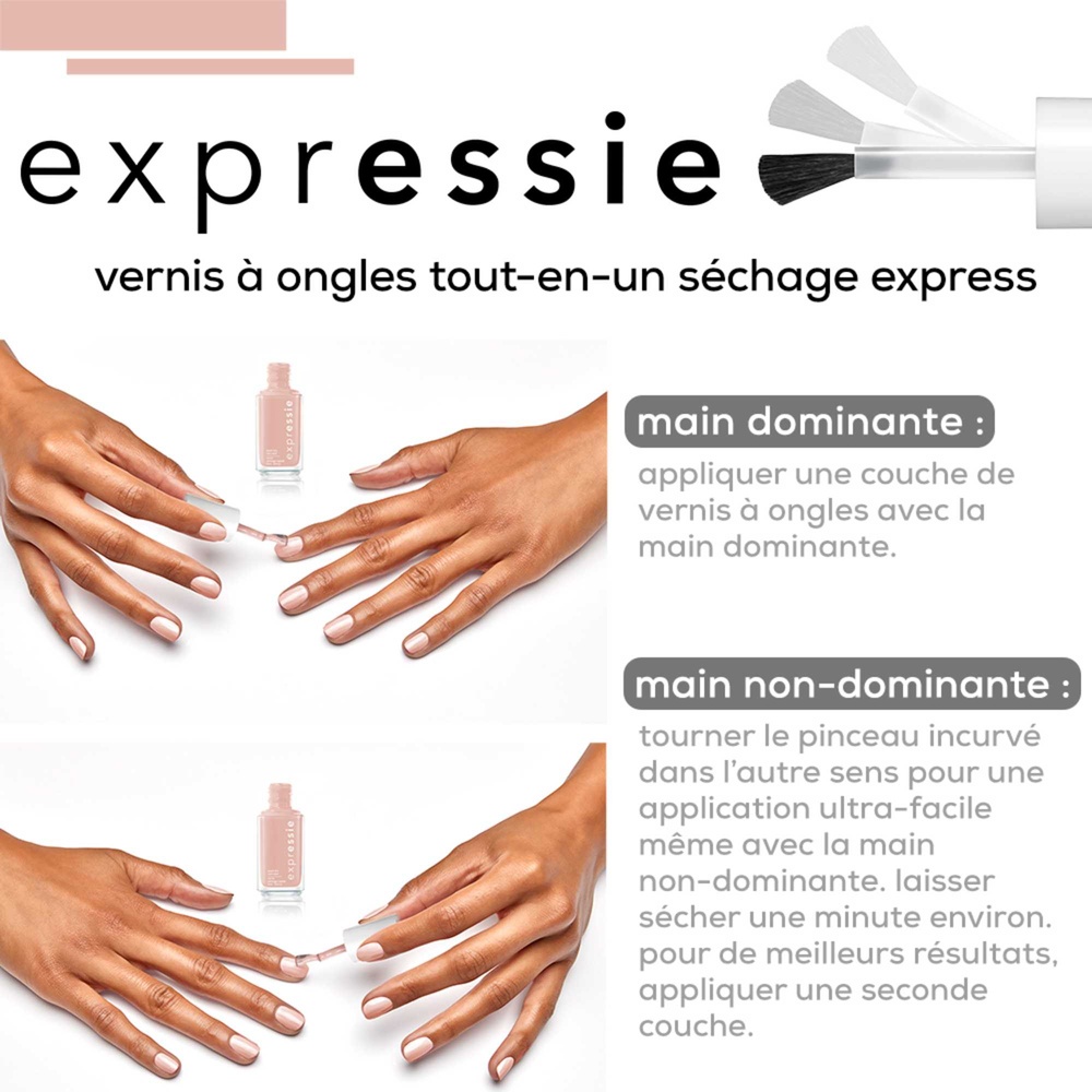 essie Essie – Trousse Exclusive Expressie Week - 7 Vernis à ongles Expressie - Teintes Trousse Expressie Week 7 vernis à ongles séchage express