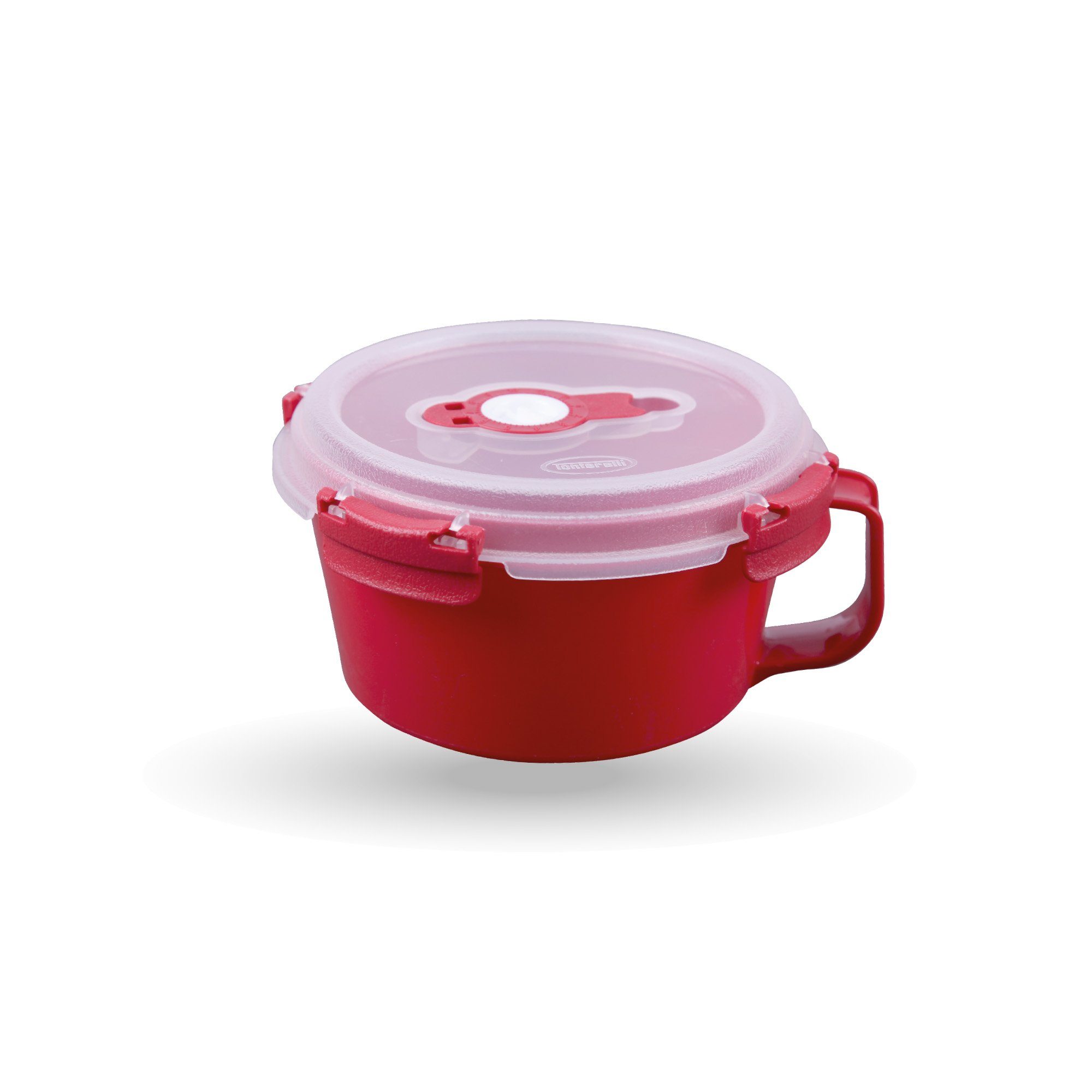 Tontarelli Frischhaltedose Frühstücksschale 0,85 L, Kunststoff, (1-tlg), Vorratsdose für Lebensmittel - Aufbewahrungsbox luftdicht - Meal Prep