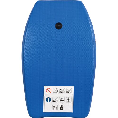 SCHILDKRÖT SCHWIMMBRETT BODYBOARD M, MIT NYLONÜBERZUG UND EPS SCHAUMSTOFF-KERN, 69 X 45 C