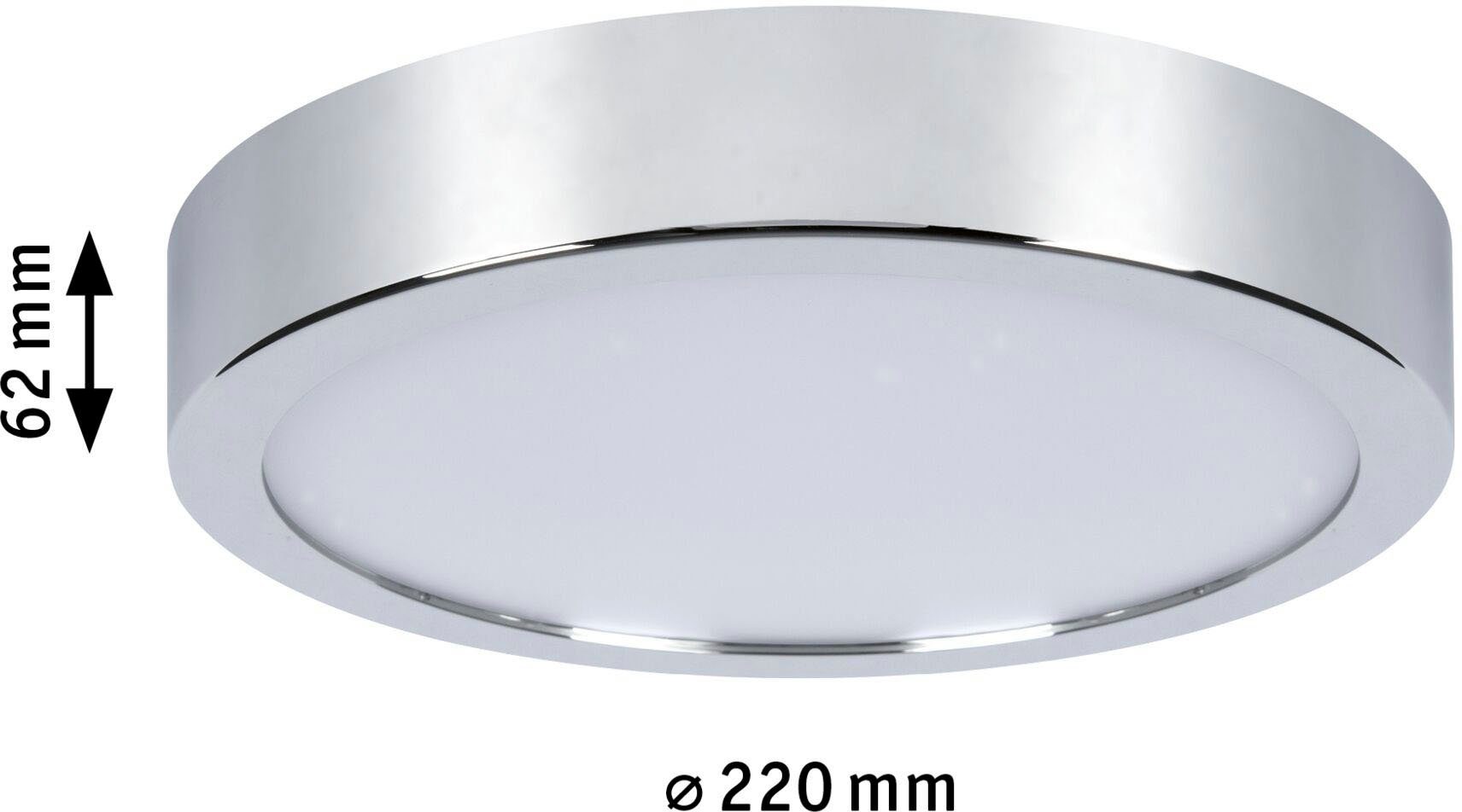 Paulmann LED Deckenleuchte Aviar, LED fest integriert, Neutralweiß
