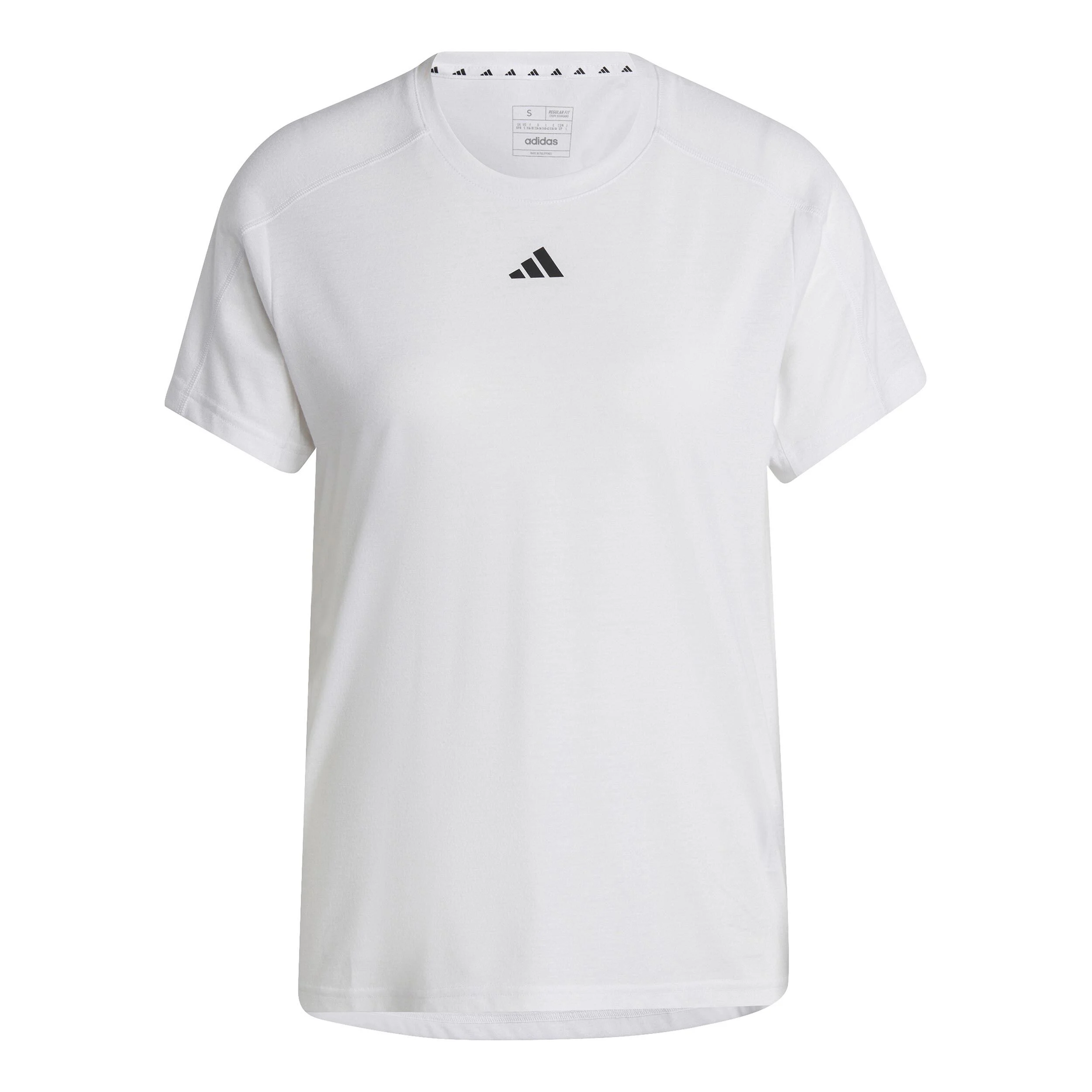 Training Essentials Crew T-Shirt Damen - Weiß