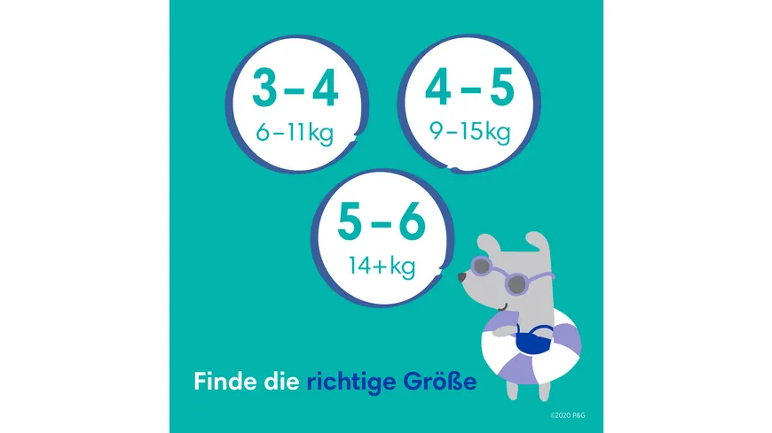 Pampers Splashers Schwimmwindeln Gr. 3 6-11kg