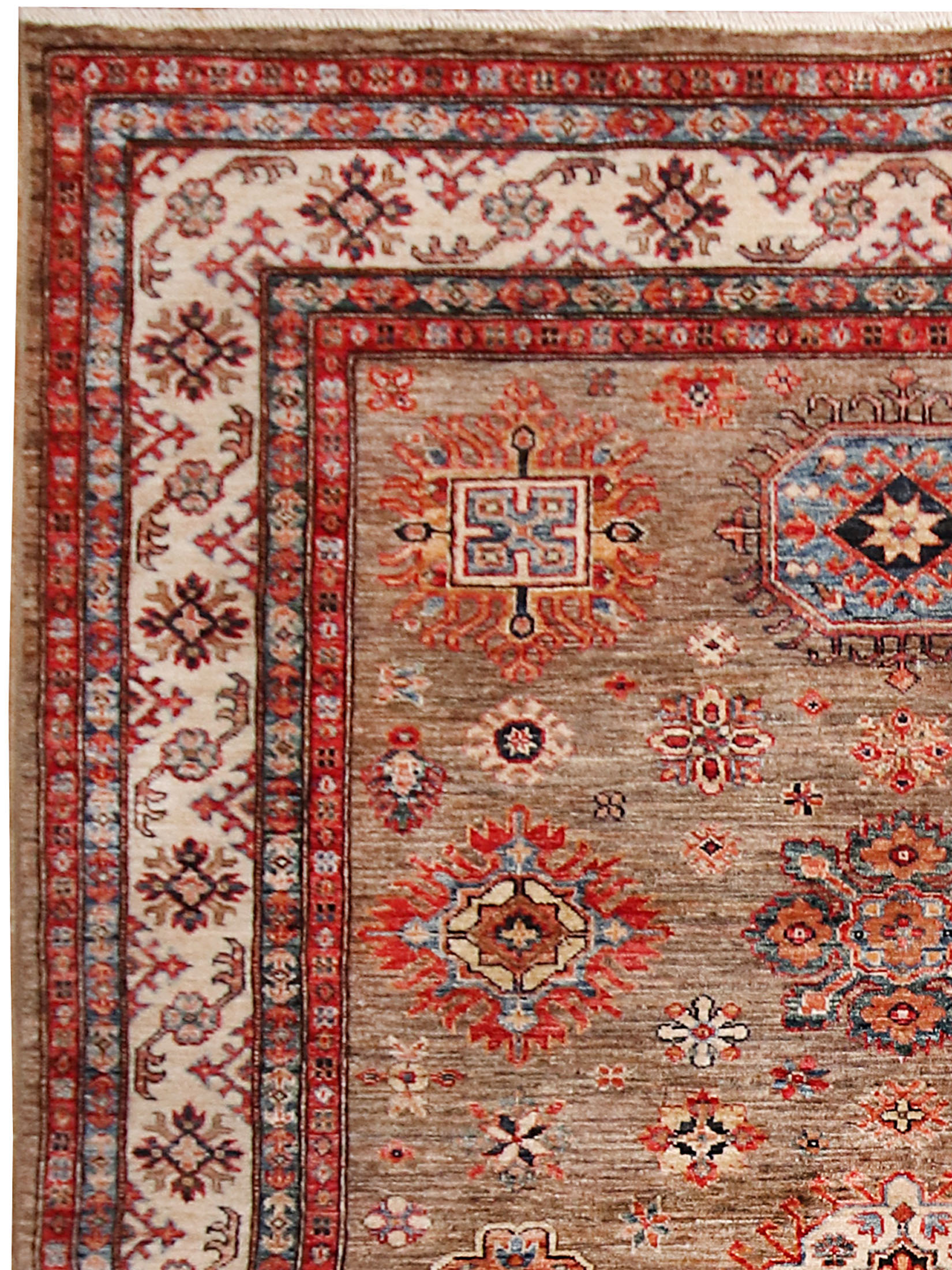 Kazak Ghazni ca. 160 x 242 cm, Unikat / Einzelstück