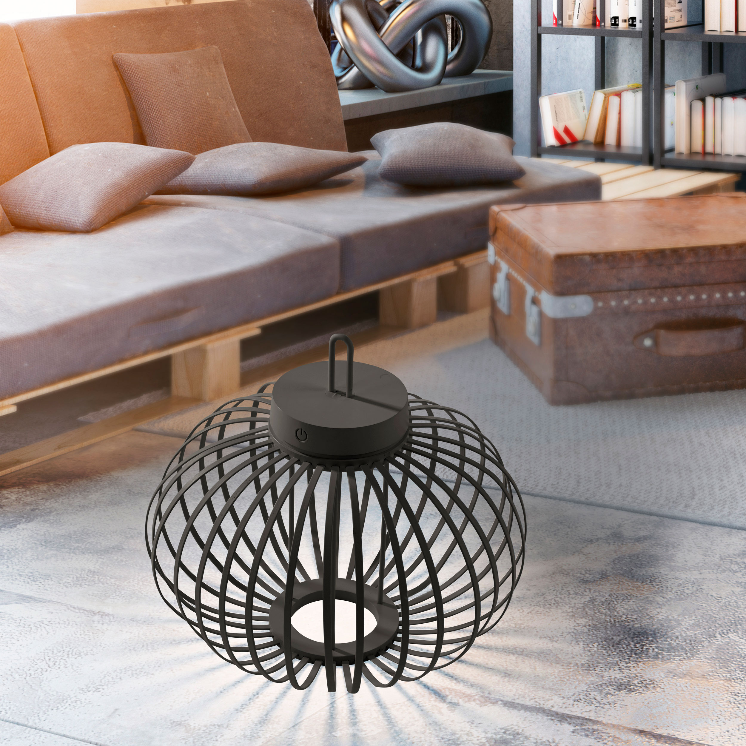 JUST LIGHT.LED-Akku-Tischleuchte 1flg