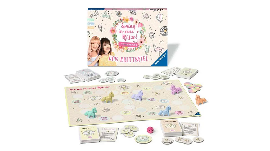 Ravensburger Spiel - Spring in eine Pfütze - Das Brettspiel