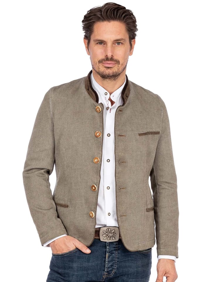Gipfelstürmer Jacke 422000-3980 in beige günstig kaufen