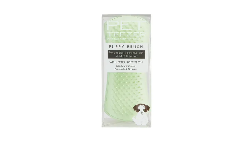 Pet Teezer Puppy Brush Green