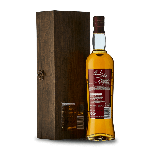 Paul John Brut de fût Single Cask V and B 59,2%