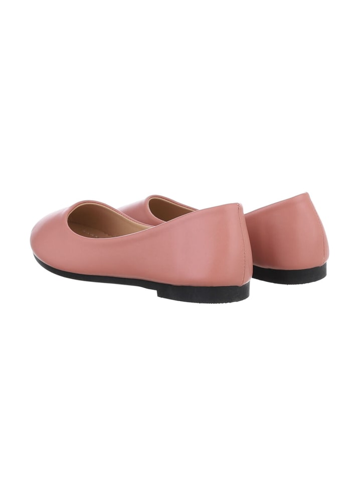 Ital-Design Ballerina in Altrosa günstig kaufen