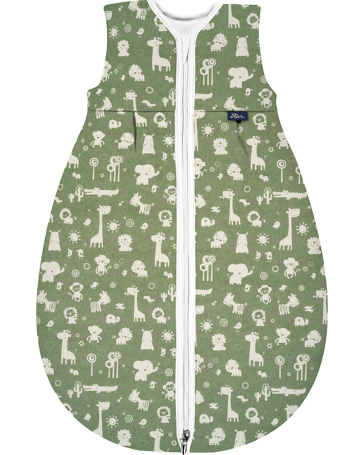 Kugelschlafsack Mäxchen Thermo - TOG 3,0 - Granite Animals, 100 cm