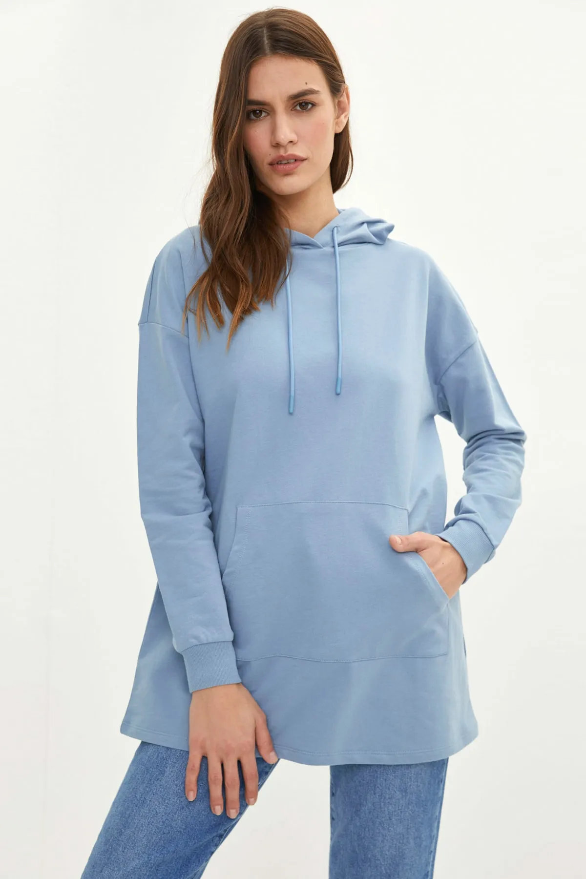LC Waikiki  Sweatshirt - Blau - Regular Fit
