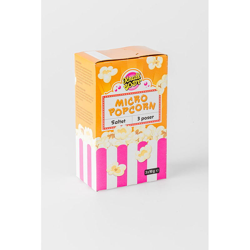 KnallGodt Micropopcorn 3-pk Knallgodt