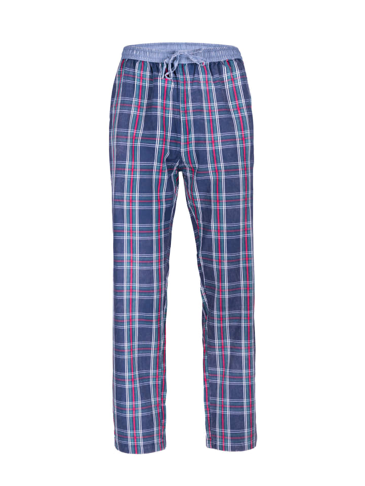 Luca David Pyjamahose Olden Glory Pants in grün rot günstig kaufen