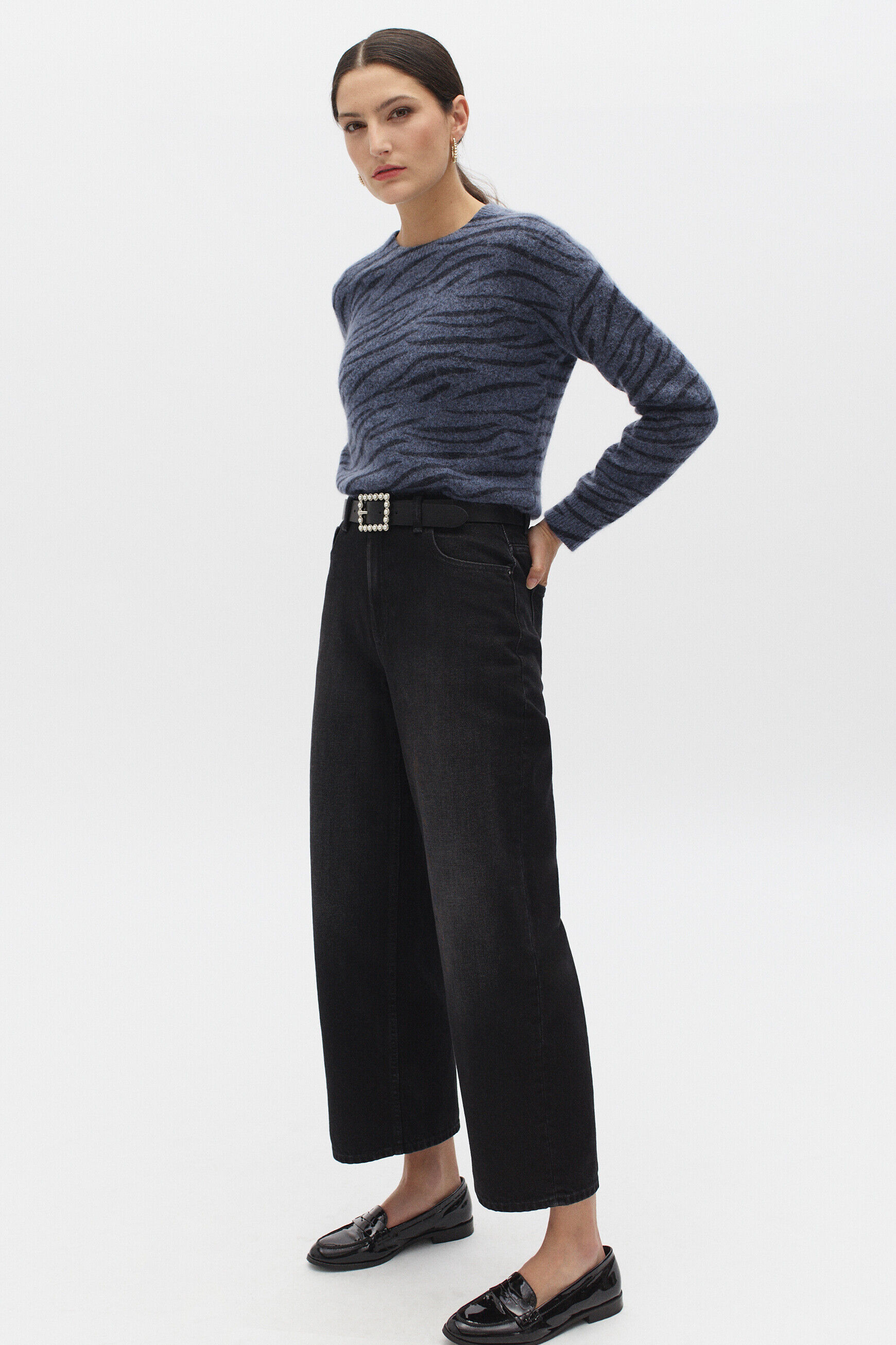 pantalon randy noir femme