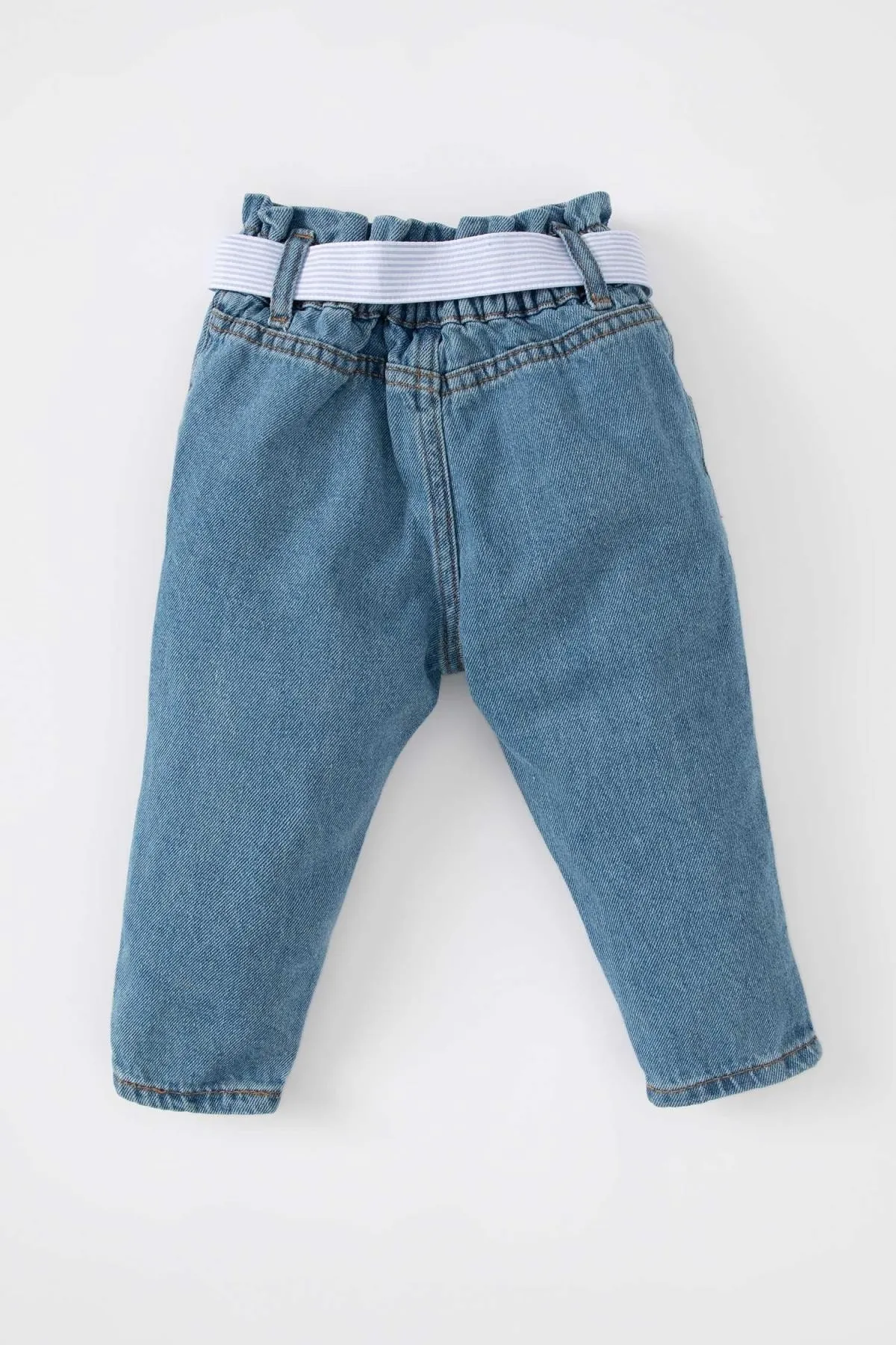 DeFacto  Baby-Mädchen-Jeanshose mit Gürtel