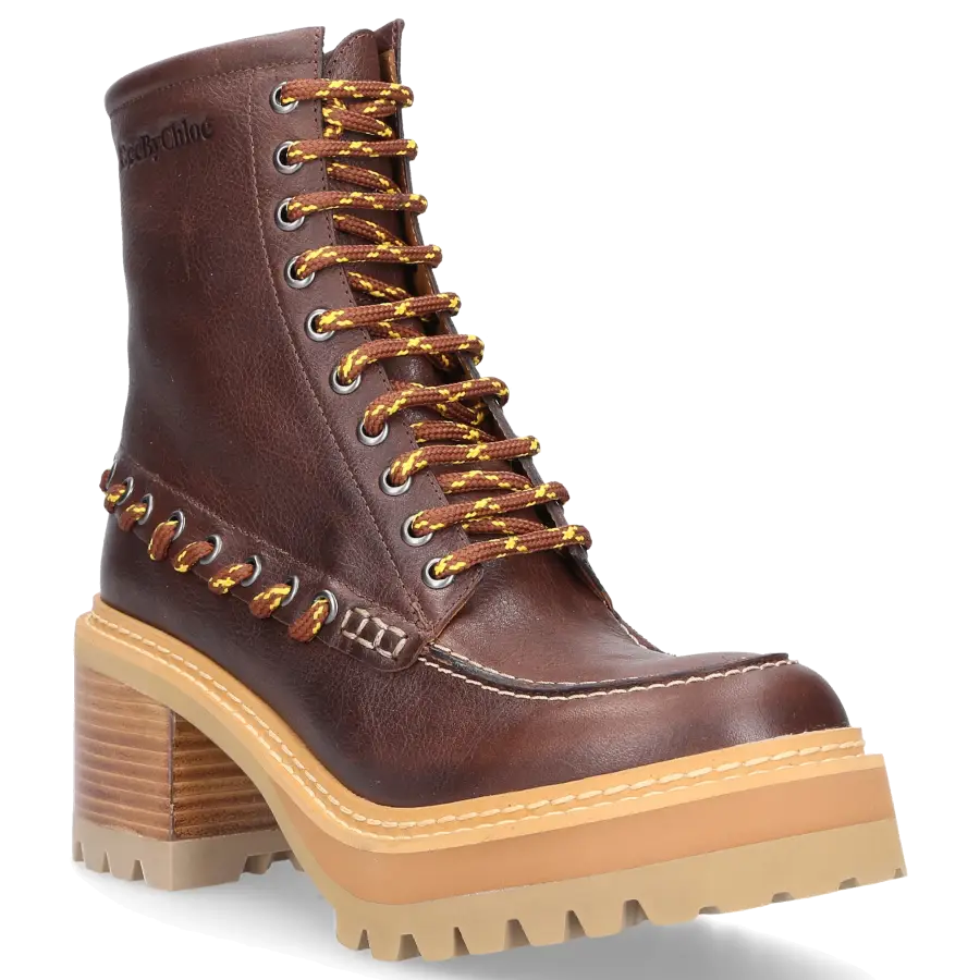 SEE BY CHLOÉ - Stiefeletten SB37052A Kalbsleder - braun